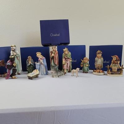 Goebel Nativity and other figurines