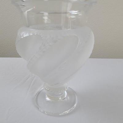 Lalique Ermenonville Vase signed