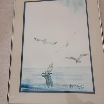 "Freedom is a State of Mind" Watercolor by Henry Miles