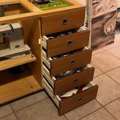 ELNA Sewing Cabinet