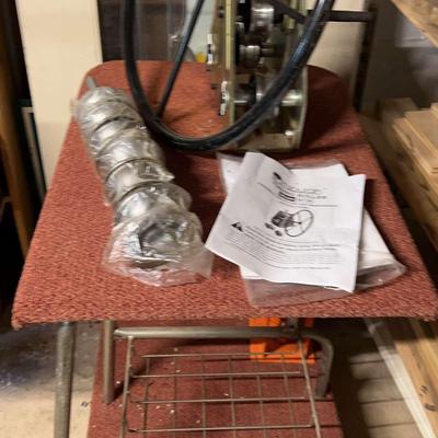 Tubing Roller With Cart & Pipe Bender 
