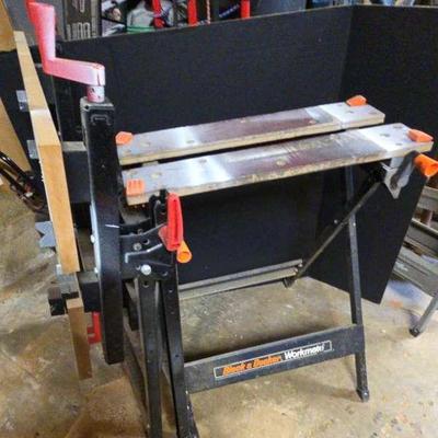 Sears Craftsman Workbench And Black And Decker Workmate 