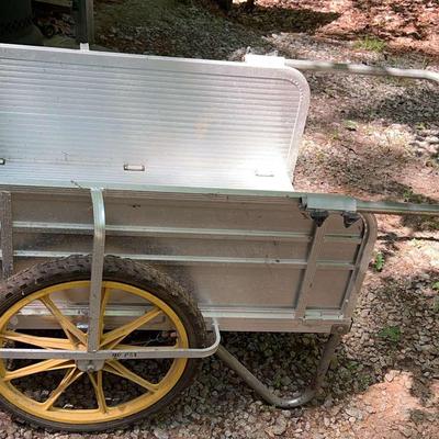 Heavy-Duty Aluminum Utility Cart