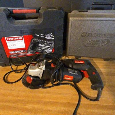 Mechanics Tool Set Featuring Craftsman And Rotozip 