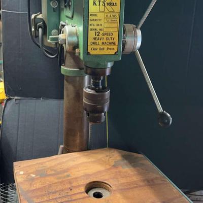 12-Speed Heavy Duty Drill Machine By KTS Tools