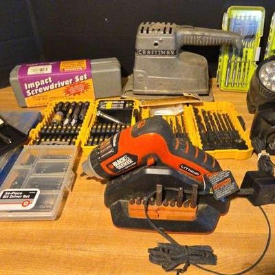 Power Tools & Drill Bit Sets – Ryobi, DeWalt, Craftsman & More