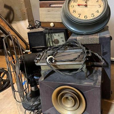 Vintage Webcor Tape Recorder, Radios & More