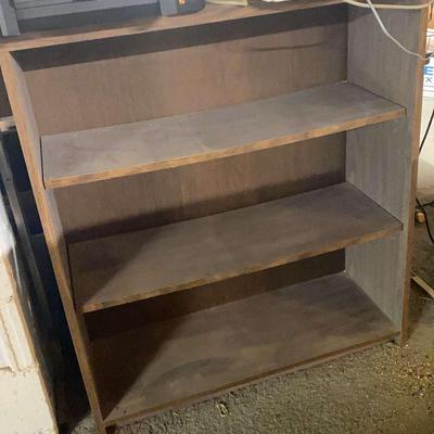 Wood-Like Bookshelf  