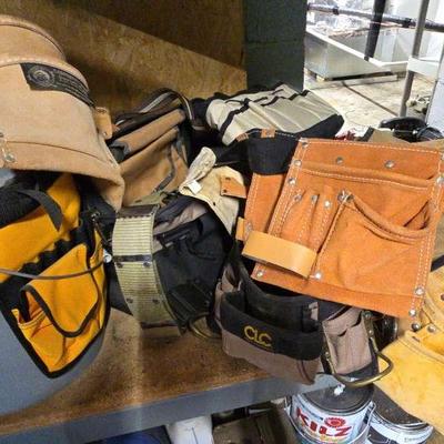 Tool Belts, Grinding Wheeler & More