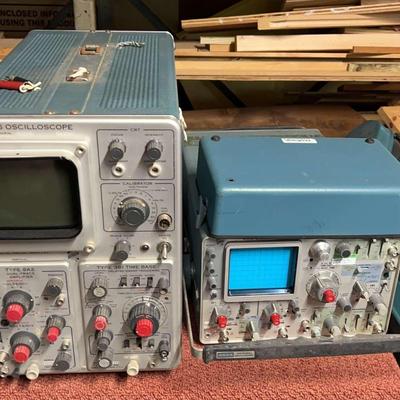 Vintage Tektronix Oscilloscopes – Type 506 & 453A (Untested)