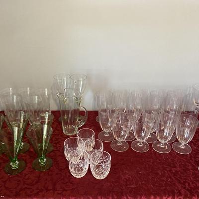 Large Lot Of Barware 