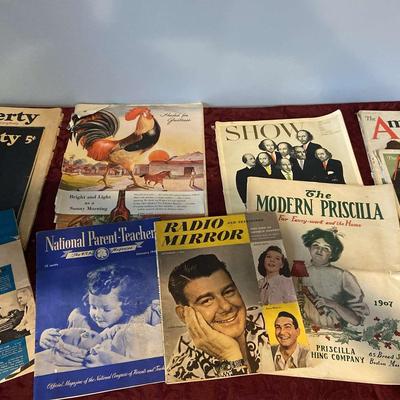 Mixed Lot Of Vintage Magazines 