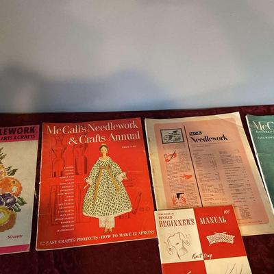 McCall’s Needlework And Butterick Vintage Magazines 