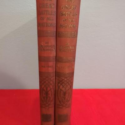 The Great Battles Of Nations Archibald Wilberforce Volume 1 & 2