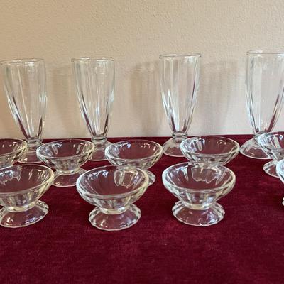 Libby Malt And Ice Cream Dishes