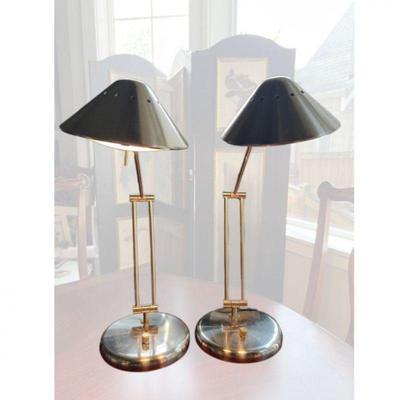 27 twochromeadjustabledimmingdesklamps
