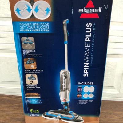 77 bissellspinwavepluspoweredhardfloormopnewinbox