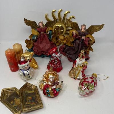 117 vintagewaterfordglassbell assortedholidayornaments