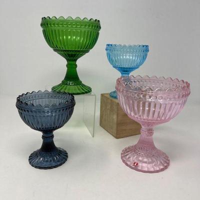 92 setof4iittalamaribowlsbymarimekkomariskoolifinnishglass