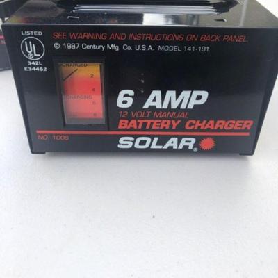 133 solar6amp12voltmanualbatterychargermodel10061987