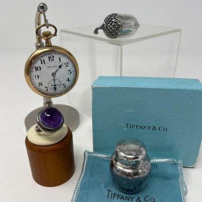 56 sterlingsilver hamiltonpocketwatchcollection