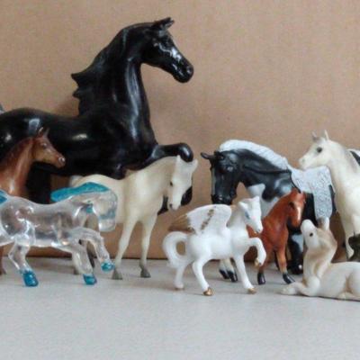 Collection of Breyer & Other Horses 
