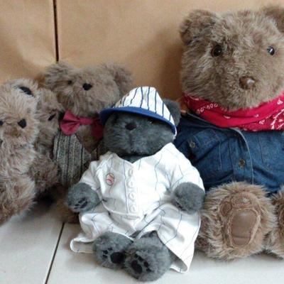 Vintage Stuffed Bear Collection 