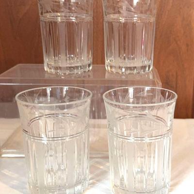 Cut Glass Tumblers 