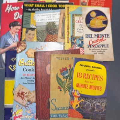 Vintage Kitchen Cooking Pamphlets