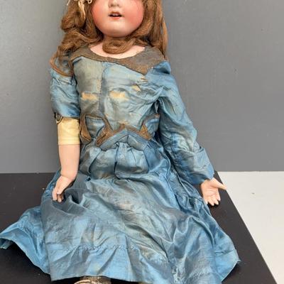 Morimura Brothers Bisque Shoulder Head Doll