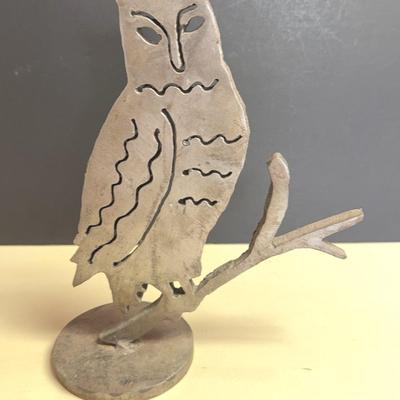 Cut Metal Owl