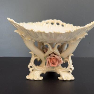 Karl Ens Volkstedt German Floral Compote