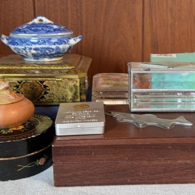 Collection of Containers, Boxes, etc. 