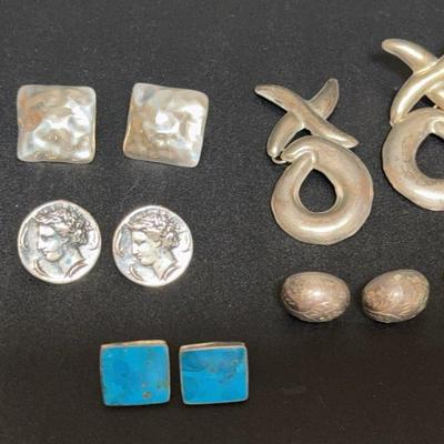 Earrings Stamped Sterling/925