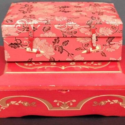 Red Jewelry Boxes