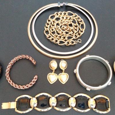 Monet, Napier, Sterling and Other Bracelets 