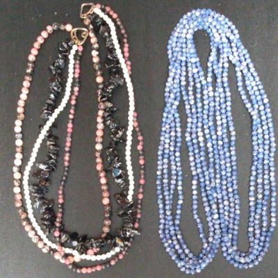 Stone Bead Necklaces 
