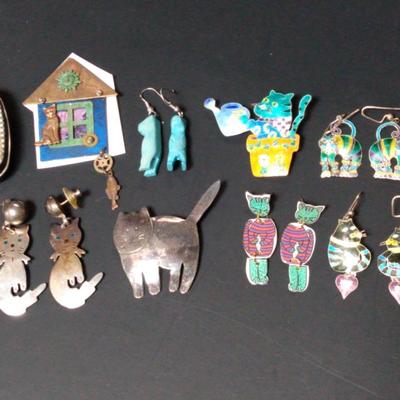Cat Themed Jewelry