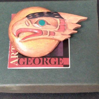 Eagle by Artie George-Brooch