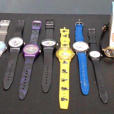 Bart Simpson and Other Character Wristwatches