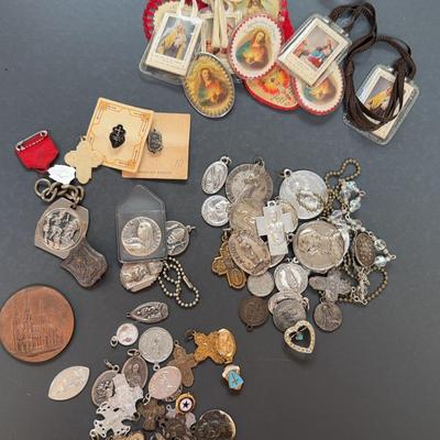 Scapula's and Religious Medals 