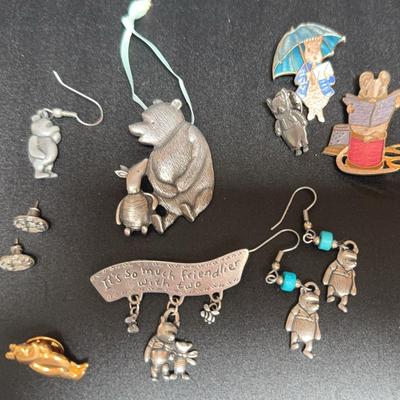Beatrix Potter & Winnie the Pooh Jewelry (Mickie Mouse, too)