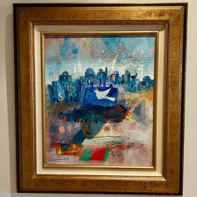 Yoel Benharrouche original oil painting