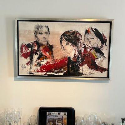 Gino Hollander original  oil painting 
