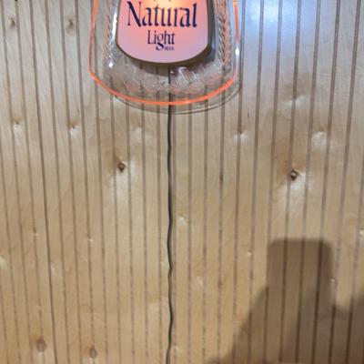 Natural Light Beer Sign