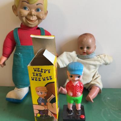 3 vintage Dolls