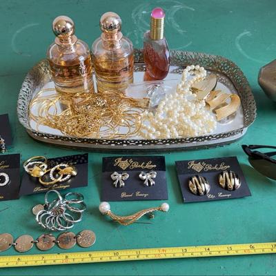 Jewelry, Perfume, & Mirror