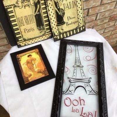 All Things French Paris Wall Decor