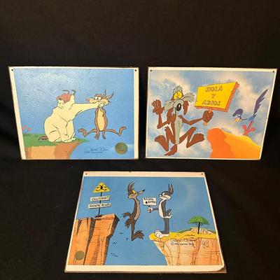Looney Tunes Cel Copied To Particle Board Lot 2