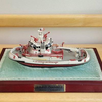 L.A.F.D. Fireboat 2 Model Ship